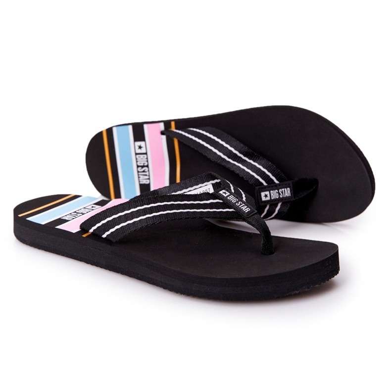 Women's Flip-flops Big Star HH274A057 Black