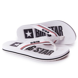 Women's Flip-flops Big Star HH274A062 White Women's Flip-flops Big Star HH274A062 White