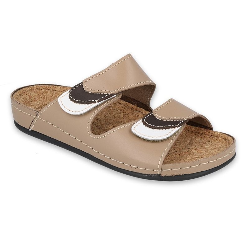 Inblu slippers women's shoes 158D174 beige