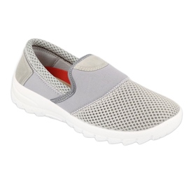 Befado women's shoes 517D009 beige grey Befado women's shoes 517D009 beige grey