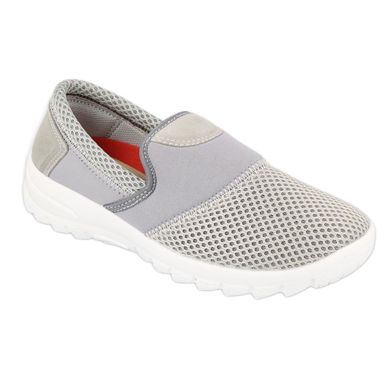 Befado women's shoes 517D009 beige grey