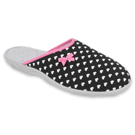 Befado women's shoes pu 235D172 white black pink