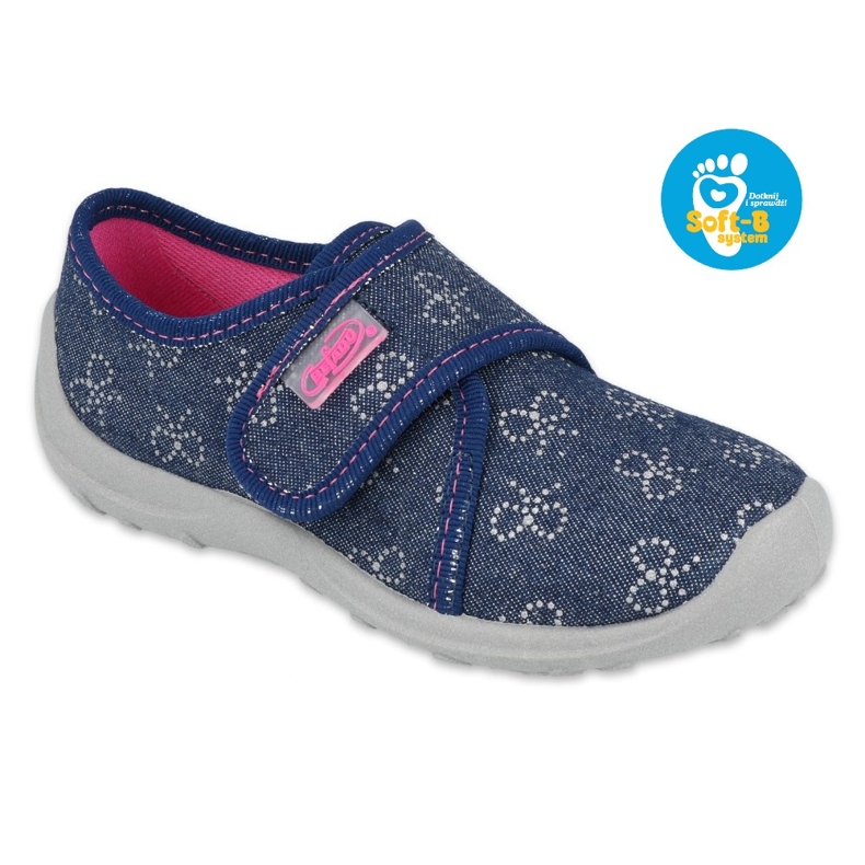 Befado children's slippers 560x148 blue Befado children's slippers 560x148 blue