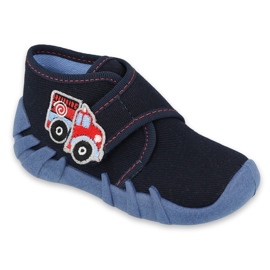 Befado children's shoes 523P017 navy blue blue Befado children's shoes 523P017 navy blue blue