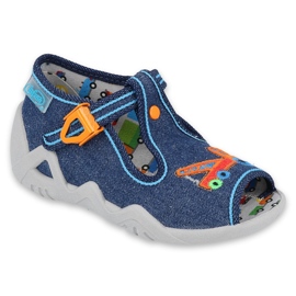 Befado children's shoes 217P108 navy blue blue Befado children's shoes 217P108 navy blue blue