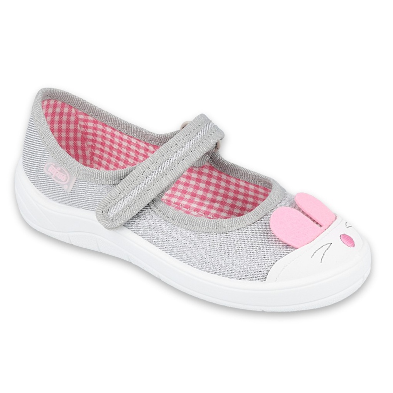 Befado children's shoes 208X046 pink grey