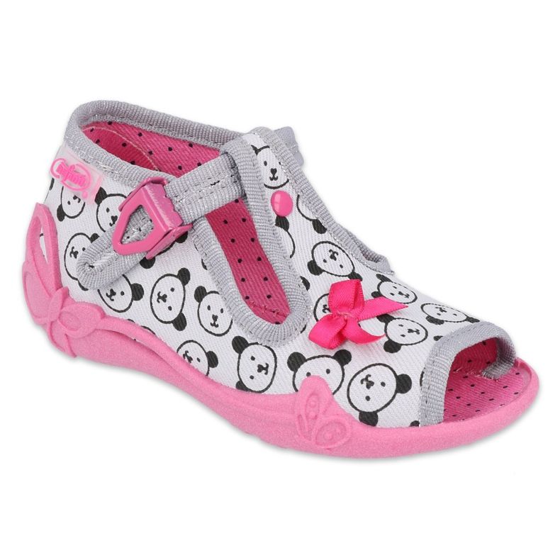 Befado children's shoes 213P129 pink grey Befado children's shoes 213P129 pink grey