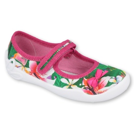 Befado children's shoes 114X431 pink green Befado children's shoes 114X431 pink green