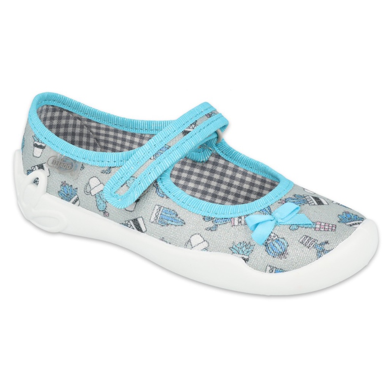 Befado children's shoes 114X441 blue grey Befado children's shoes 114X441 blue grey