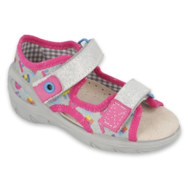 Befado children's shoes pu 065X149 pink grey
