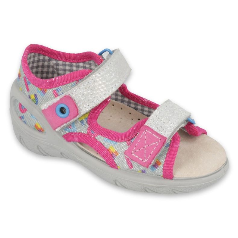 Befado children's shoes pu 065X149 pink grey