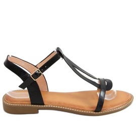 Black women's sandals C35-CH Black Black women's sandals C35-CH Black