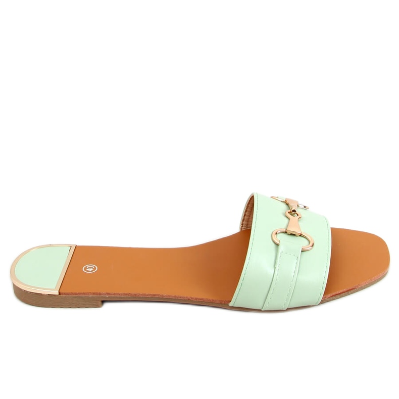 Women's mint slippers N-109 Green Women's mint slippers N-109 Green