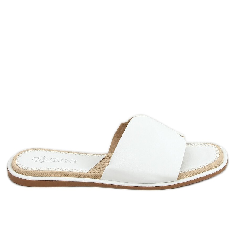 White women's slippers 395 White