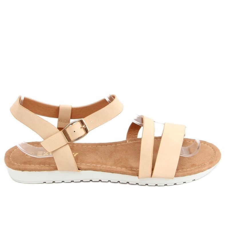 Beige women's sandals X570 Beige