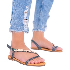 Black Moon women's holographic sandals Black Moon women's holographic sandals