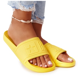 Women's Slippers Big Star HH274A040 Yellow Women's Slippers Big Star HH274A040 Yellow