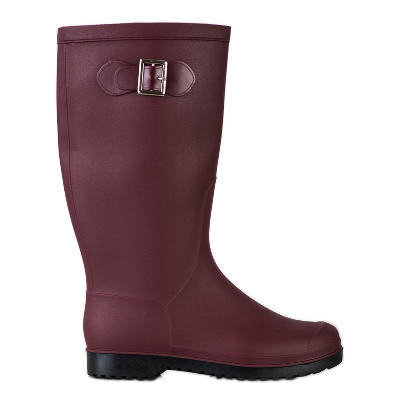 SHELOVET High rubber galoshes red