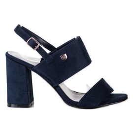 Goodin Sandals On A Wide Bar blue