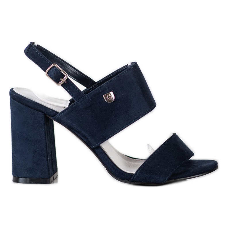 Goodin Sandals On A Wide Bar blue