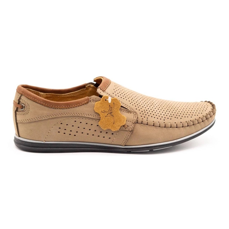 Olivier Men's leather loafers 4206 brown