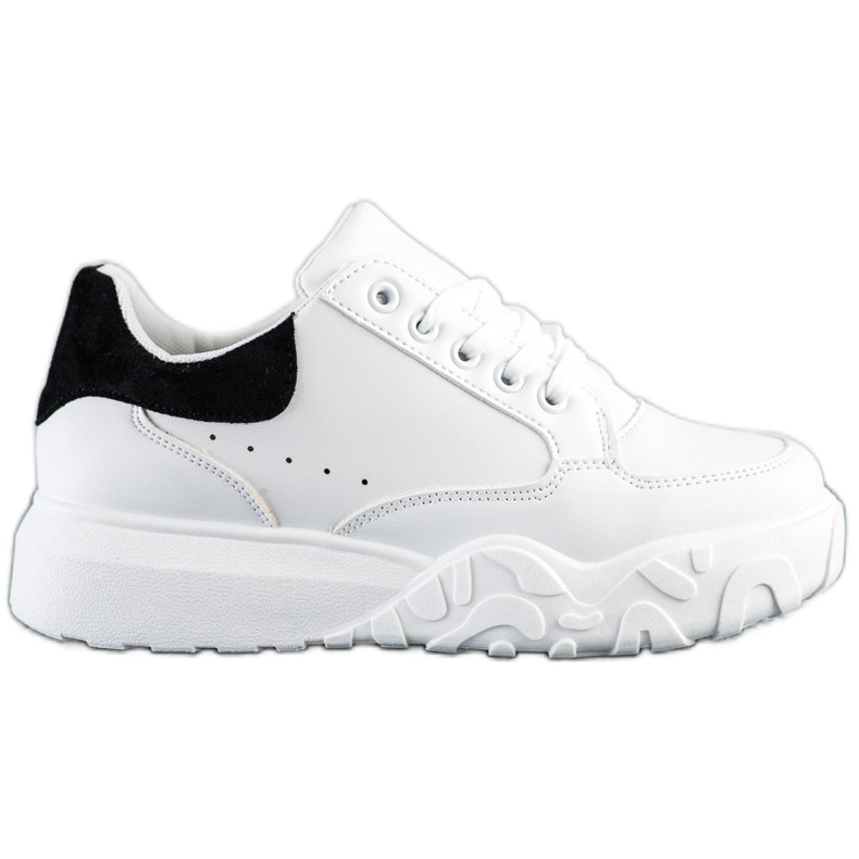 SHELOVET Fashionable White Sneakers