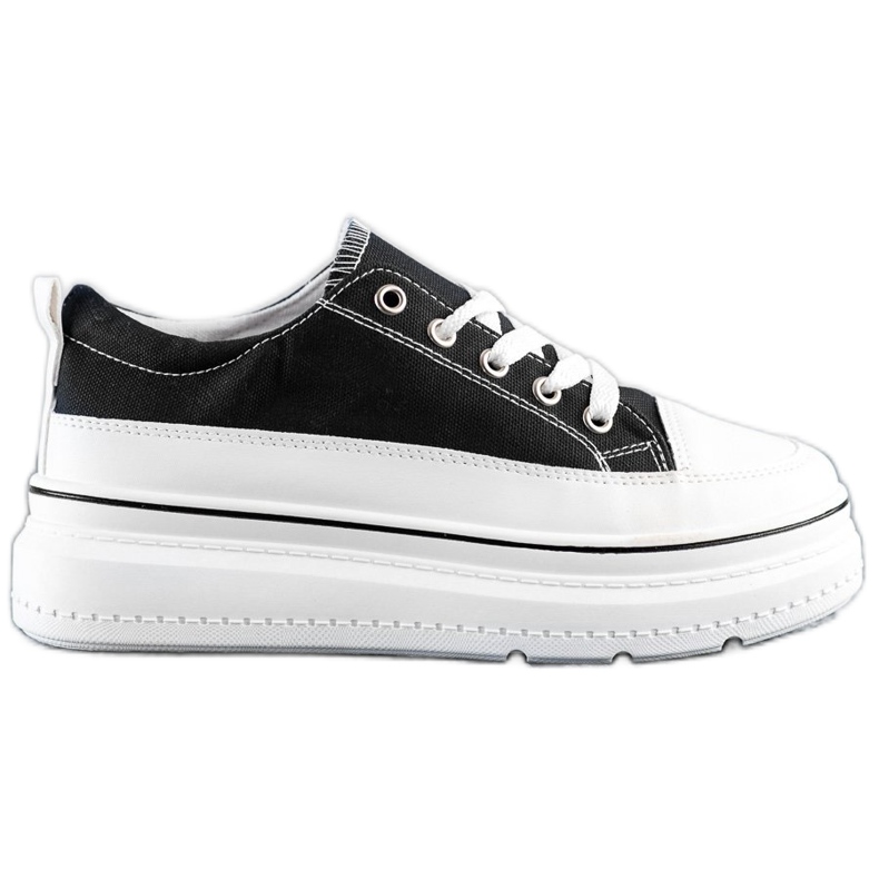 Seastar Fashionable Sneakers On The Platform black