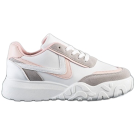 SHELOVET Casual Sneakers white multicolored