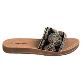 Bona Stylish Slippers black Bona Stylish Slippers black