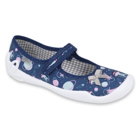 Befado children's shoes 114Y410 navy blue Befado children's shoes 114Y410 navy blue