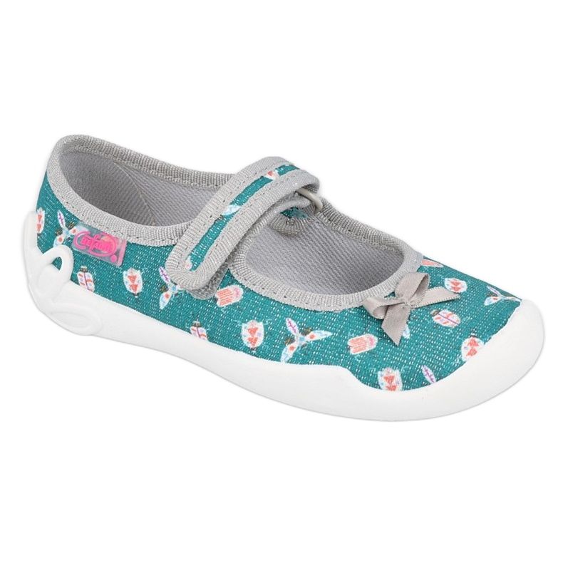 Befado children's shoes 114Y446 grey green