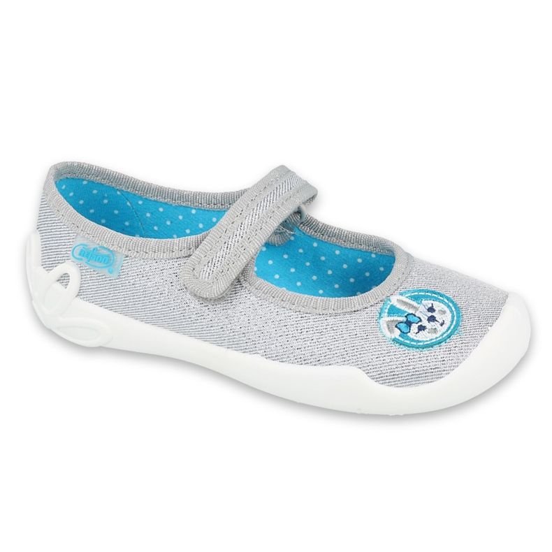 Befado children's shoes 114X444 blue grey