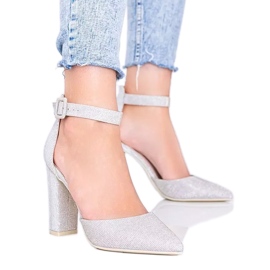 Shiny beige pumps on Mila's post Shiny beige pumps on Mila's post