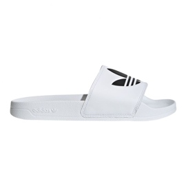 Adidas Adilette Lite FU8297 slippers white black Adidas Adilette Lite FU8297 slippers white black