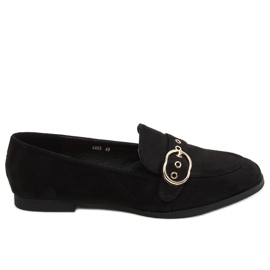 Black Women's black loafers GQ05 Black Black Women's black loafers GQ05 Black