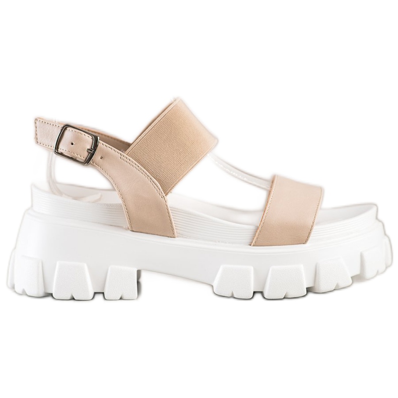 Seastar Beige Sandals On The Fashion Platform white