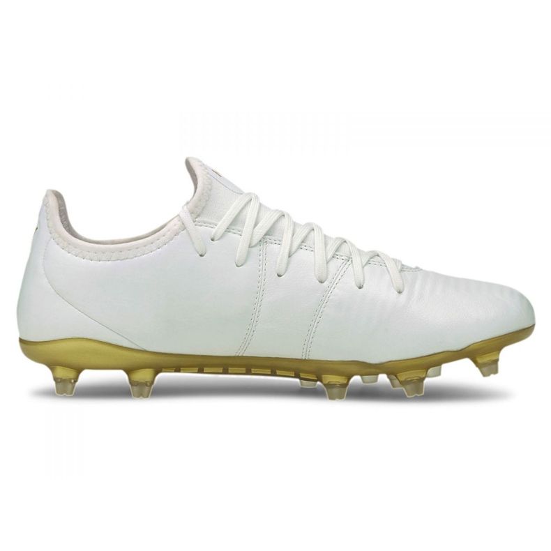 Puma King Pro M Fg 09 football boots white white Puma King Pro M Fg 09 football boots white white