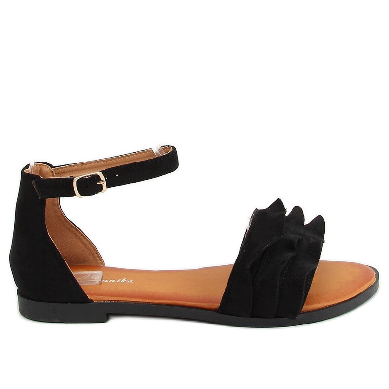 Black women's sandals S060195 Black
