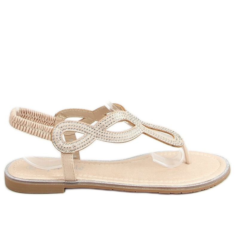 Gold flip-flops 6170 Gold golden