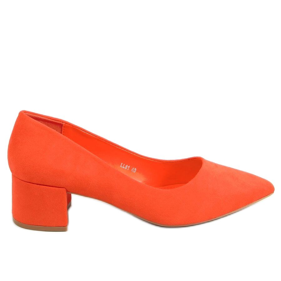 Pumps low heels orange LL81 Orange