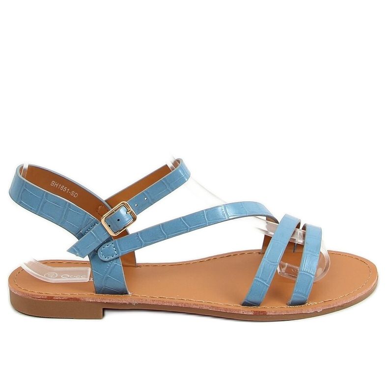 Blue women's sandals BH1651-SD Blue