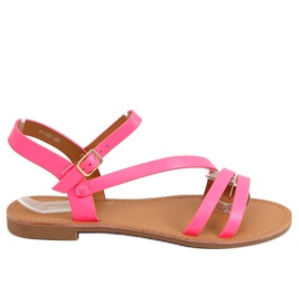 Women's fuchsia sandals BH1651-SD Fuchsia pink