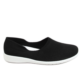 IC05 Black sock ballerinas