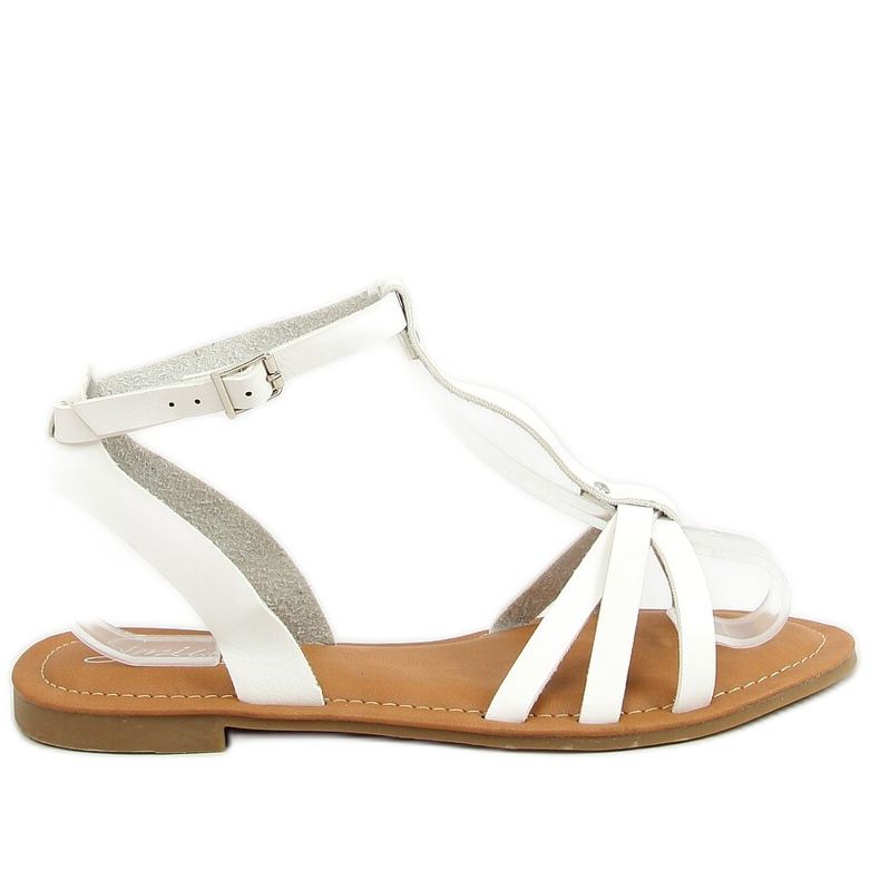 White women's sandals Z5713 White