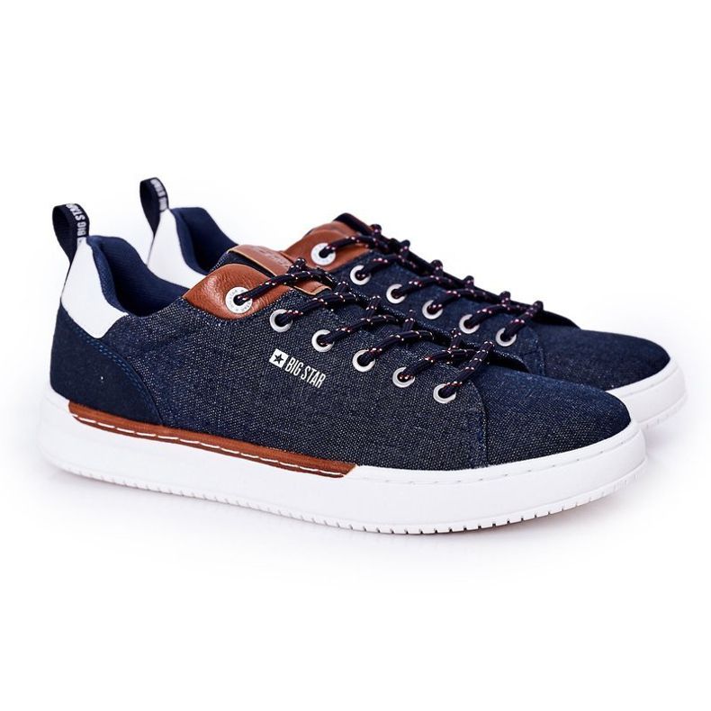 Men's Sneakers Big Star HH174163 Navy blue