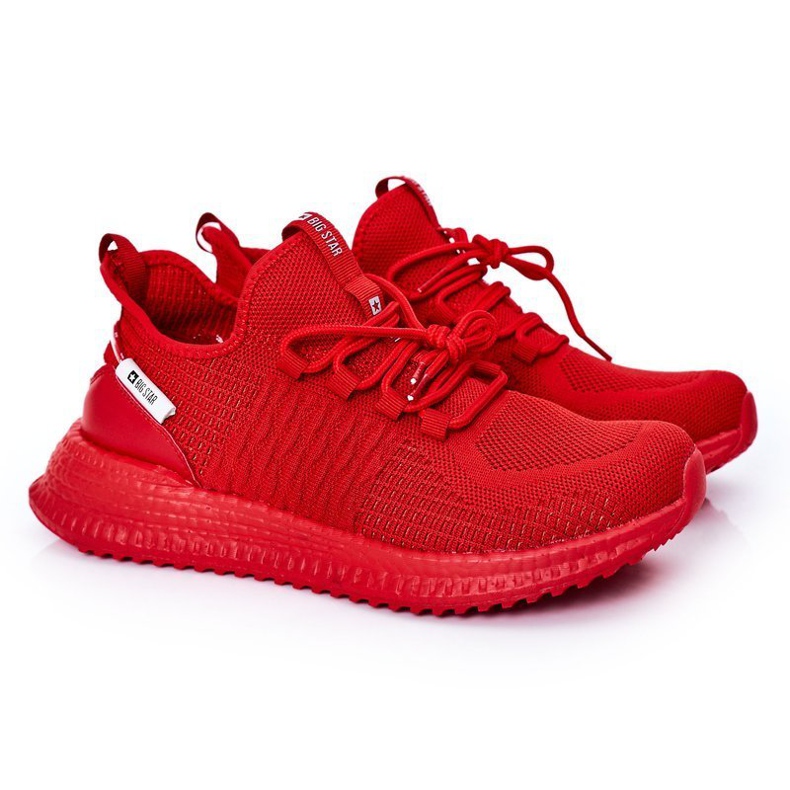 Men's sports shoes Big Star HH174275 Red