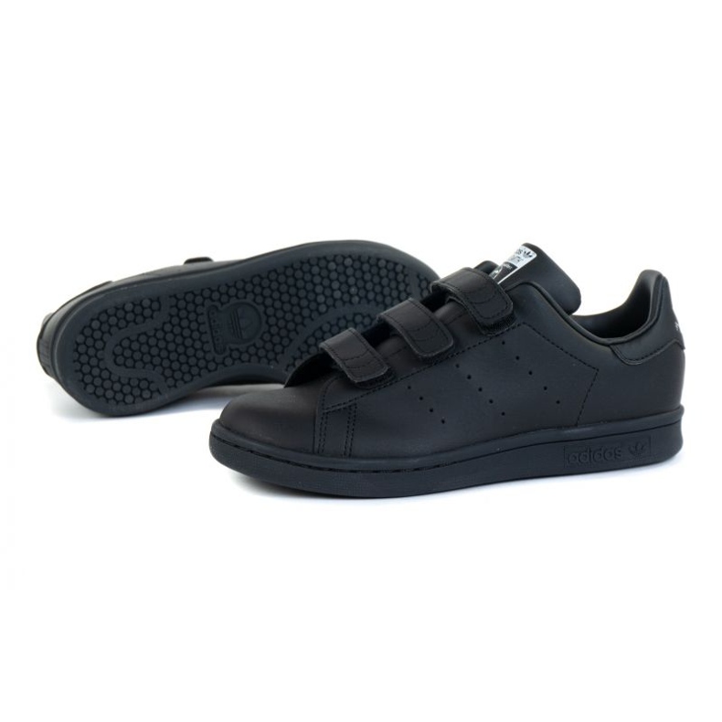 Shoes adidas Stan Smith Cf C Jr FY0969 black orange