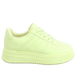 Women's sports shoes lime G191 Green