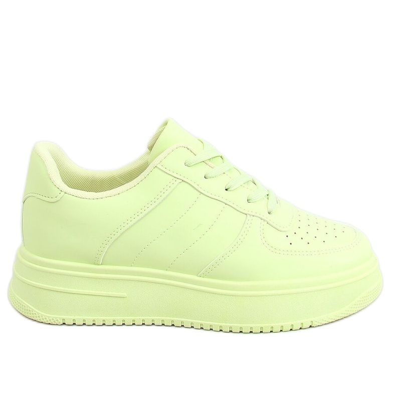 Women's sports shoes lime G191 Green