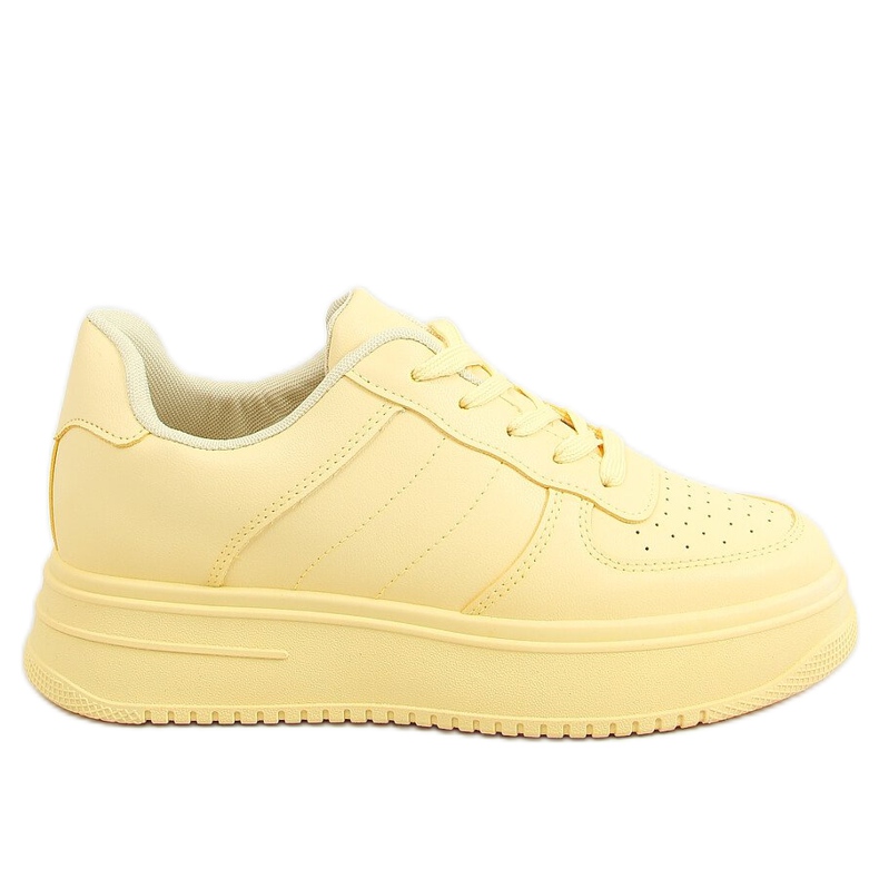 Yellow G191 Yellow women's sports shoes